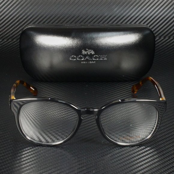 COACH Black 51mm Eyeglasses - Picture 3 of 3